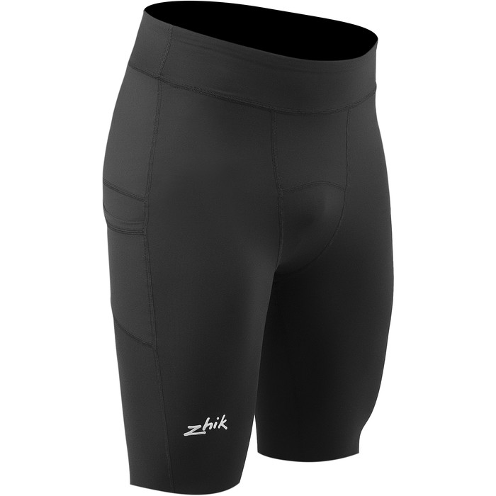 2024 Zhik Mens Eco Spandex Shorts SRT-0063-M-BLK - Black